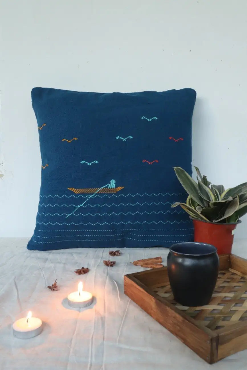 Boat Design Cushion Cover -Set of 2