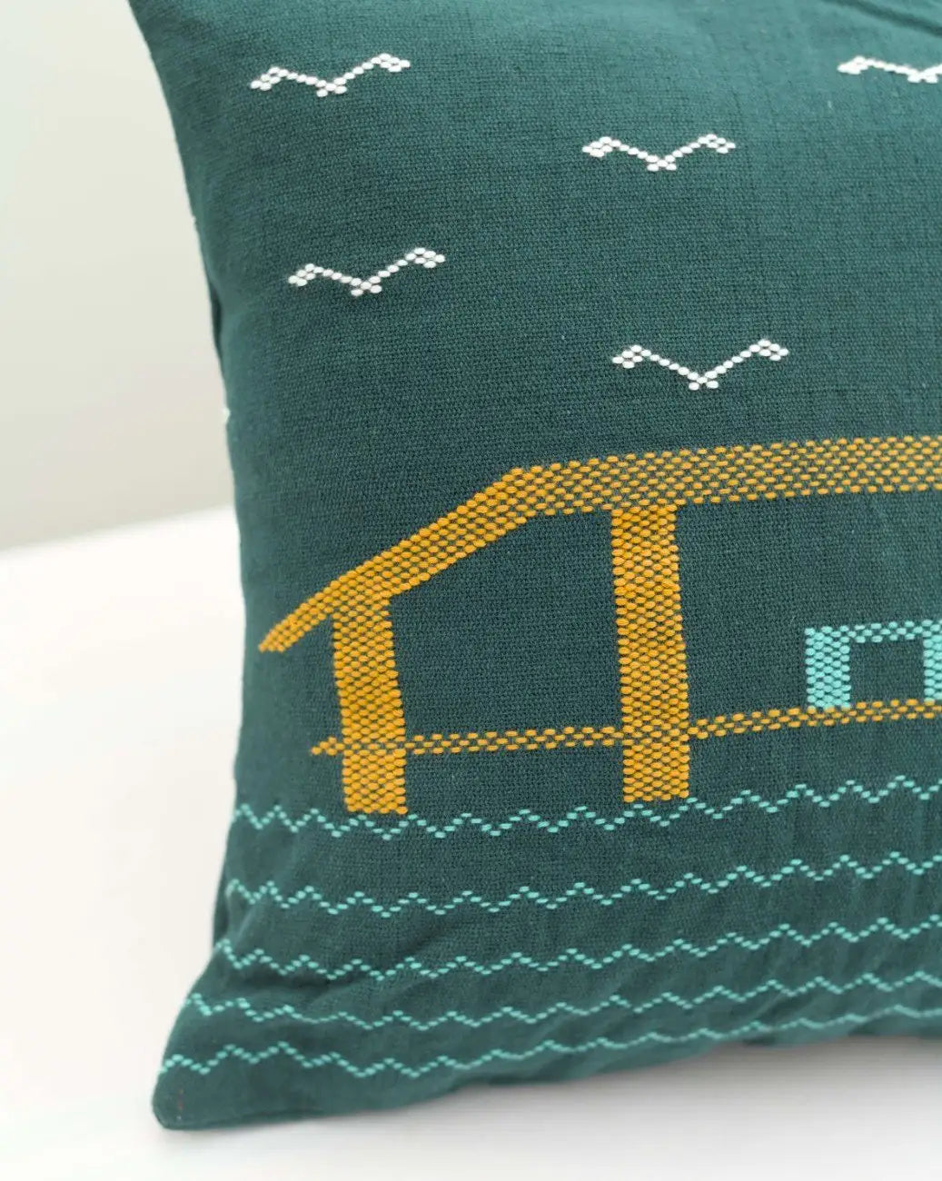 Chang Ghar Design Cushion Cover -Set of 2 – image 3