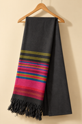 Multiple Stripe Cotton stole