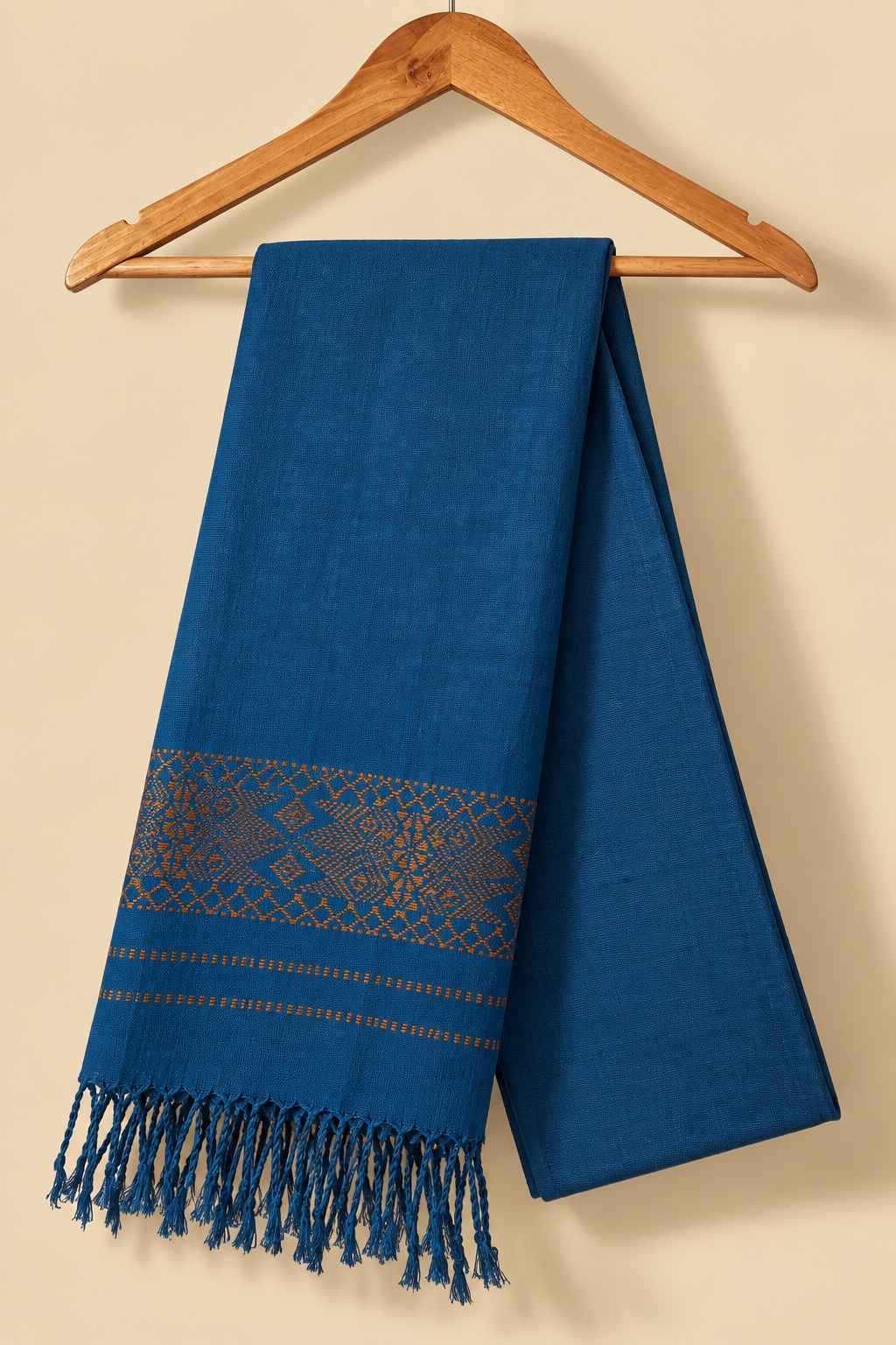 Indigo Cotton Stole