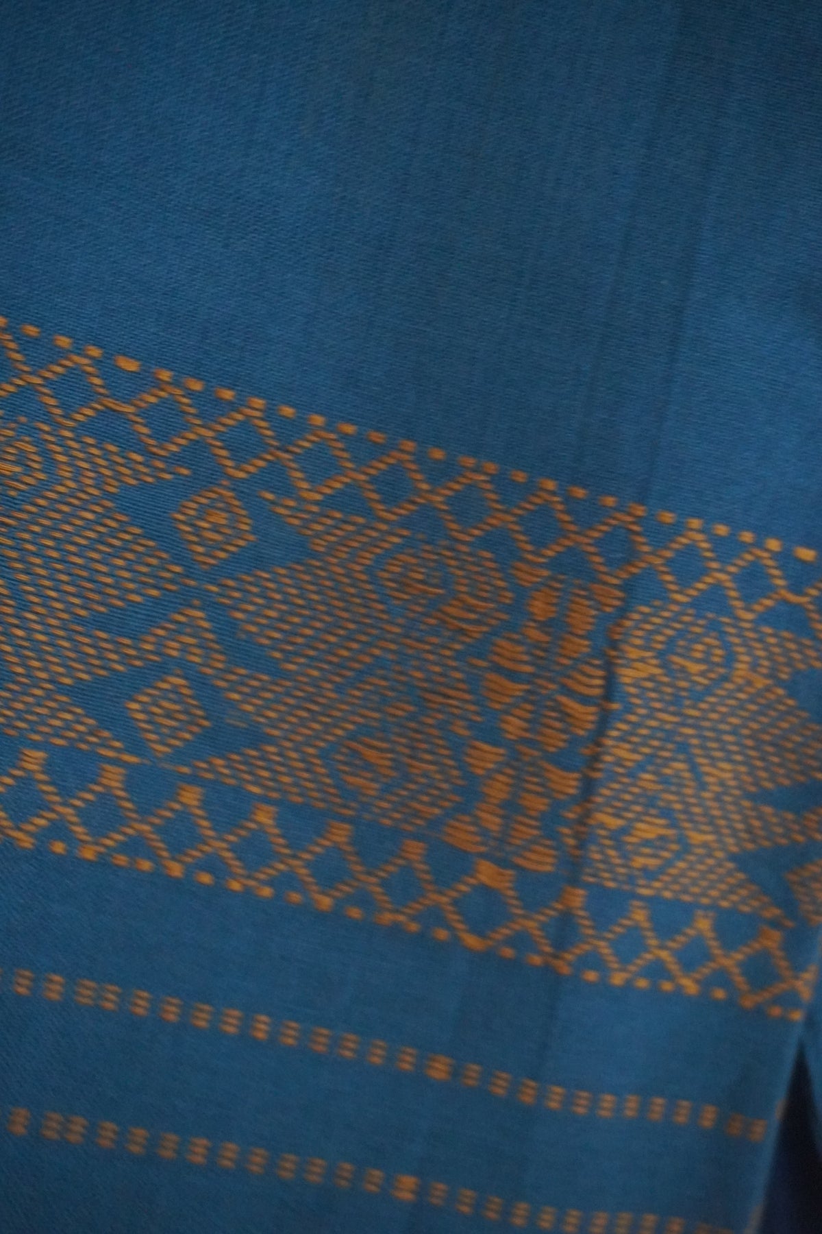Indigo Cotton Stole