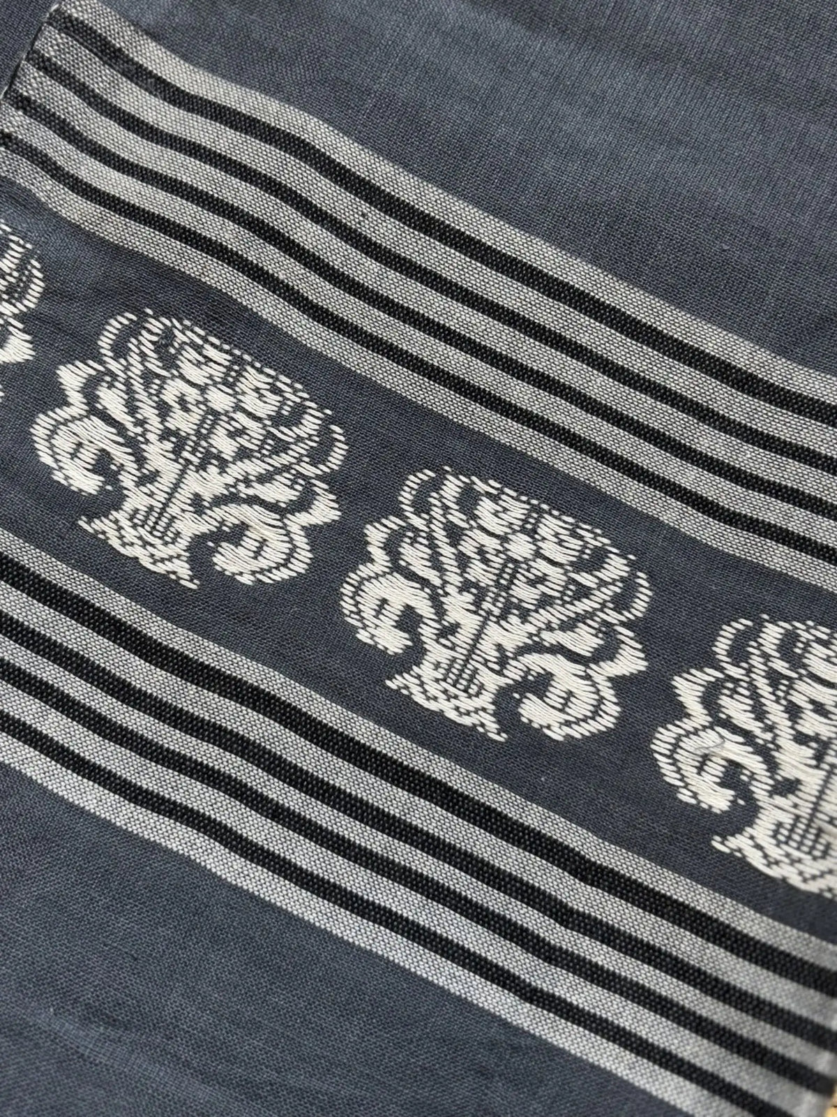 Grey Cotton Stole – image 3