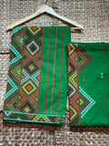 Green Mekhela Sador