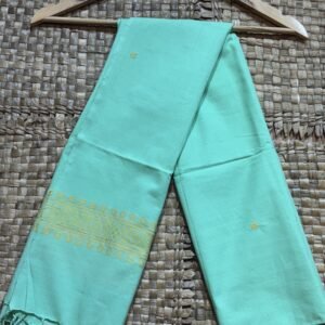 Green & Yellow Cotton Stole